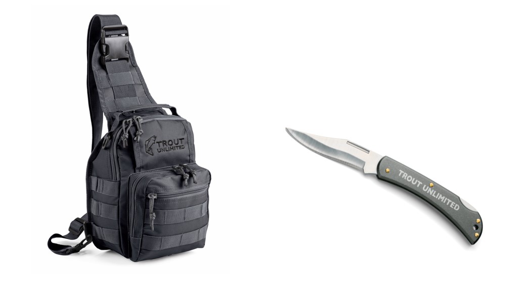 Acquisition Kit - Gray Sling Pack and Knife